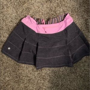 Gray Lululemon Skirt